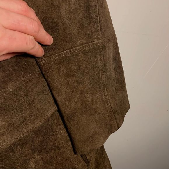 NEVADA Men’s Brown 100% Suede Leather Jacket (Size M- 38-40) - Picture 6 of 16
